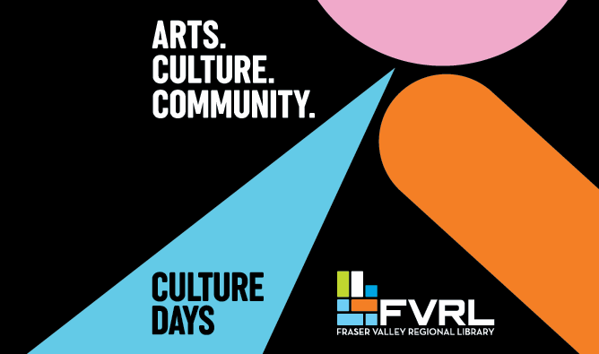 Culture Days graphic with coloured shapes